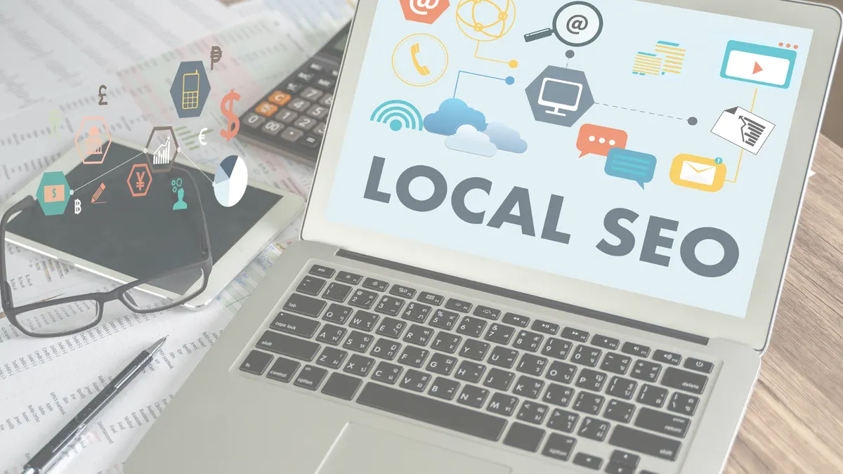 Local SEO helping a business show up in nearby searches