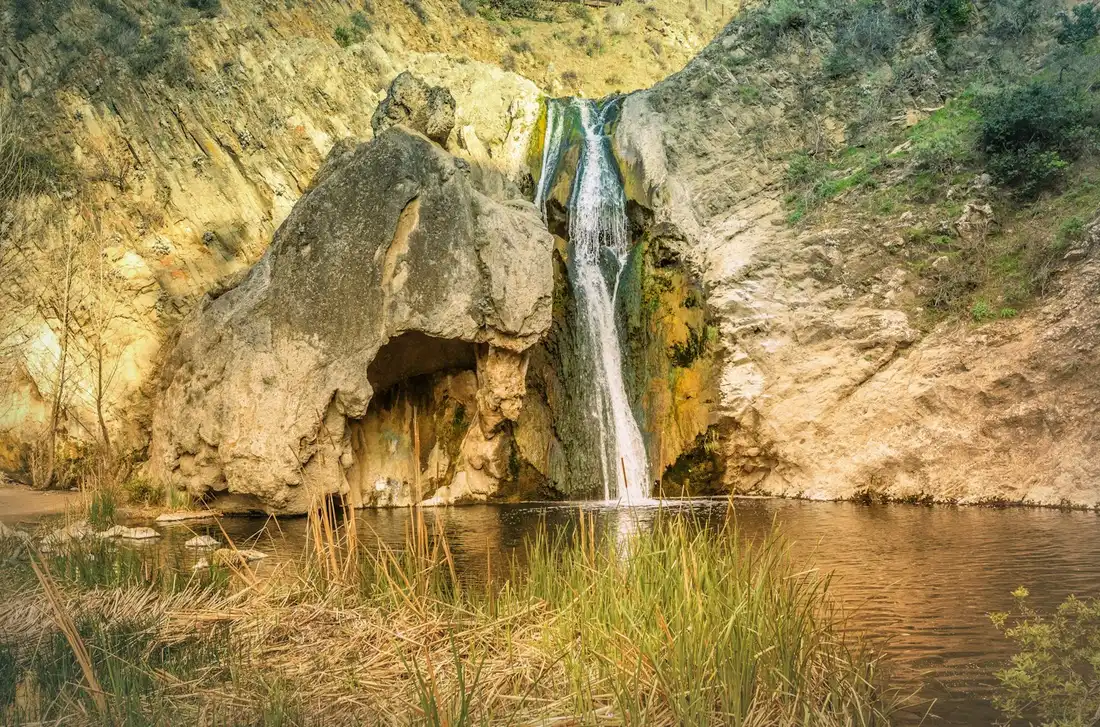 Paradise Falls in Wildwood Regional Park, Thousand Oaks